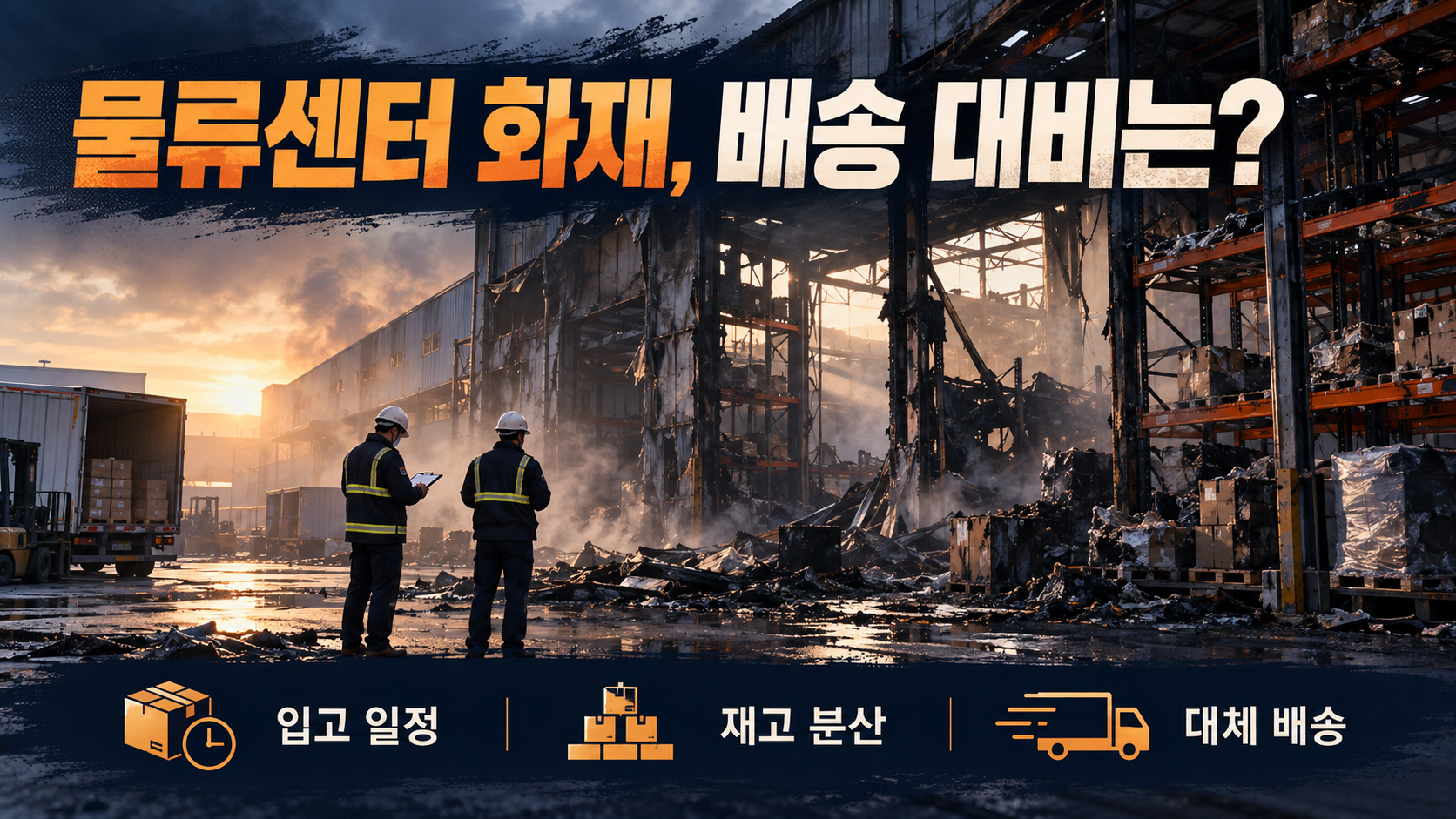 인천 물류센터 화재, 원인 미궁 속 배송 차질 우려