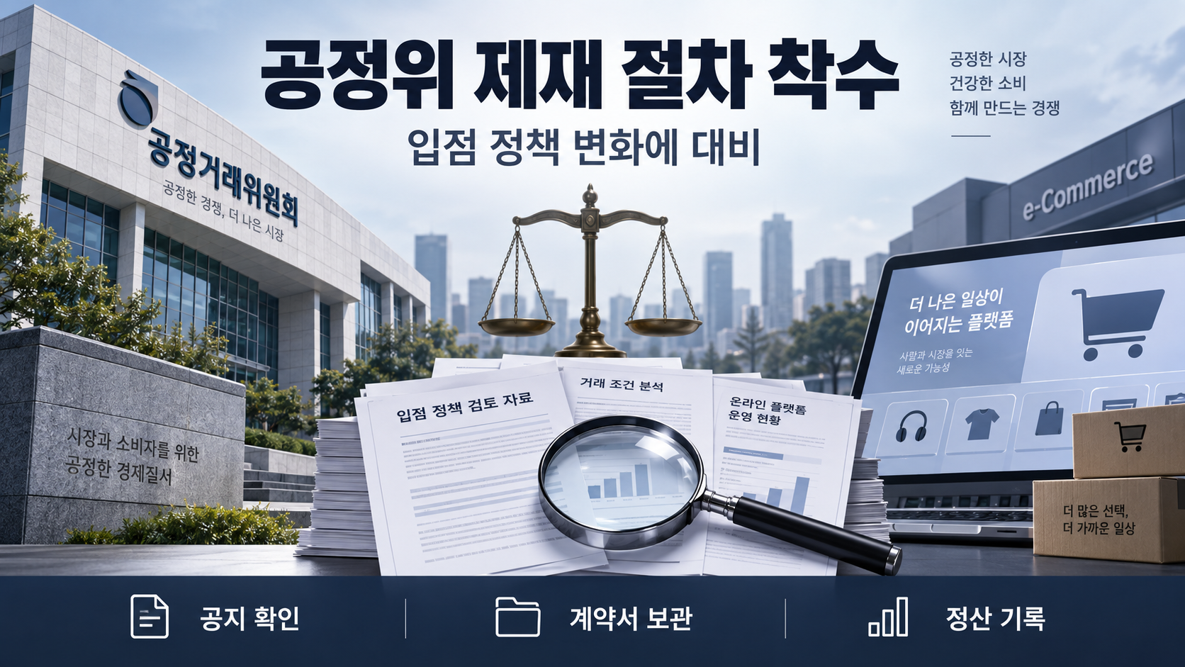 공정위 '조사방해' 제재 착수, 입점 정책 리스크 모니터링 필요